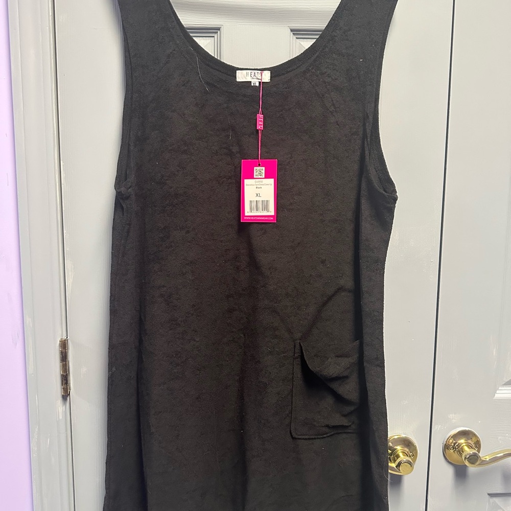 Heat Sleeveless Tank Dress Cover Up